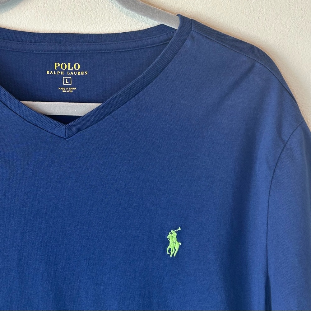 Polo by Ralph Lauren Blue Long Sleeve Tee